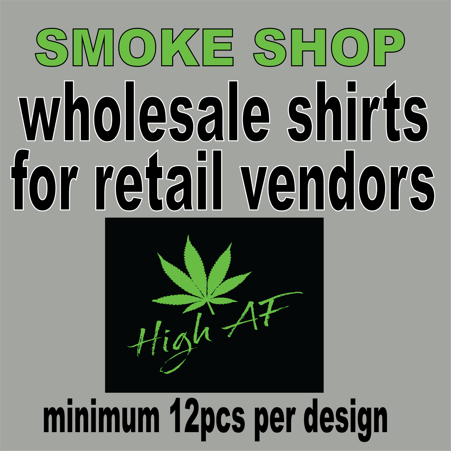 smoke shop wholesale shirts